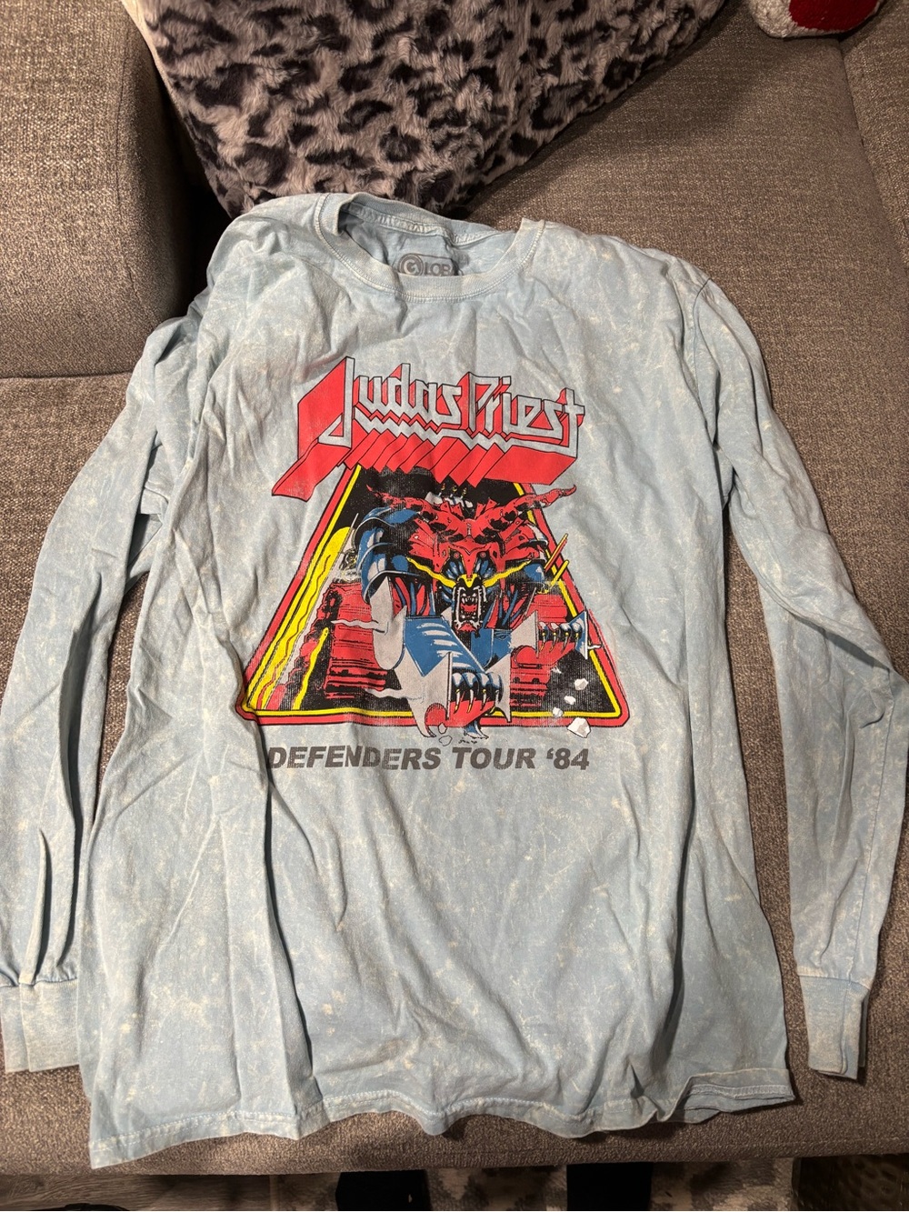 Judas Priest 'Defenders Tour '84' Long Sleeve Tee M/L NWOT